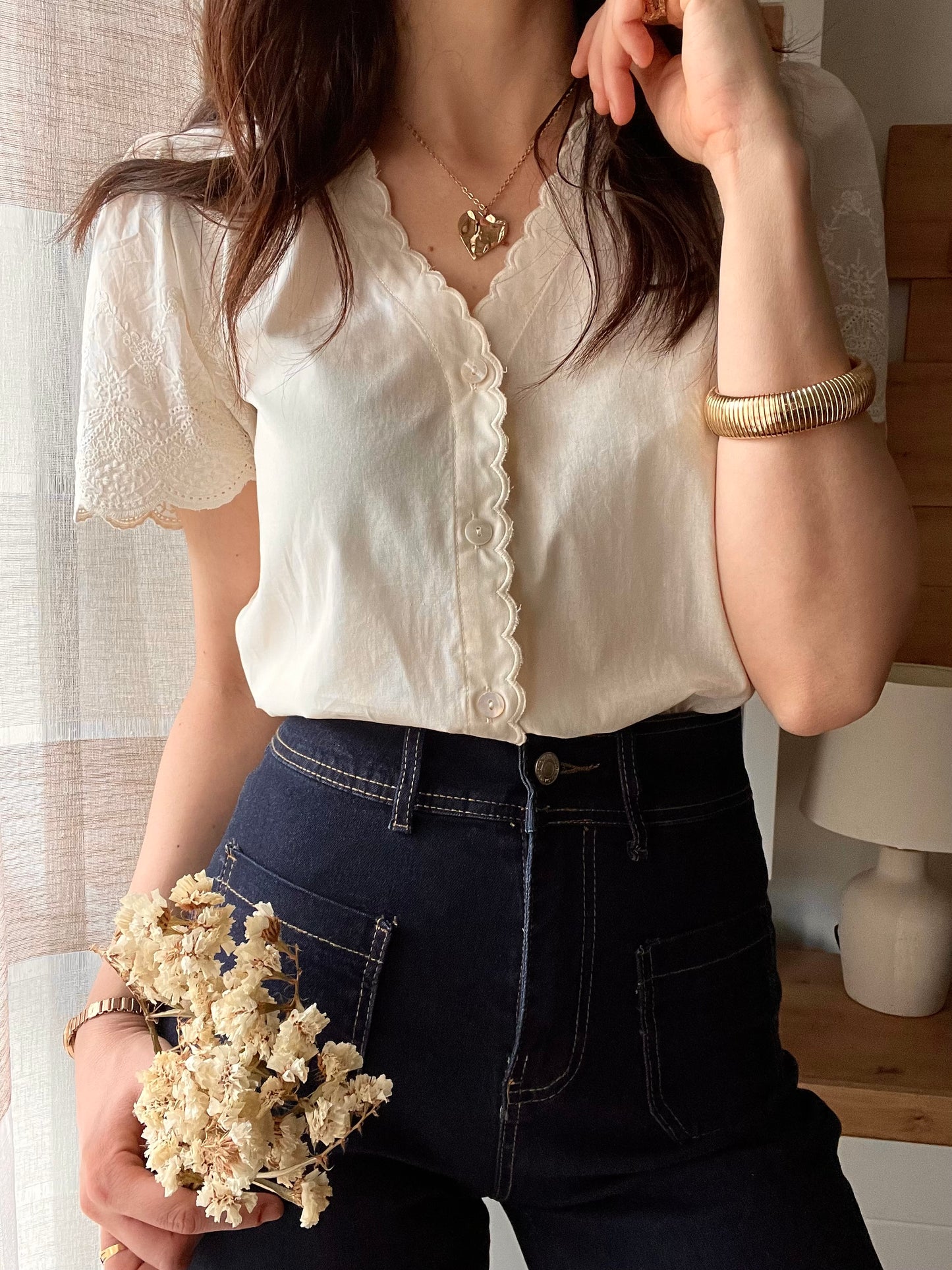 Blusa Chloé