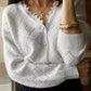 Cardigan White Lily
