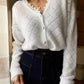 Cardigan White Lily